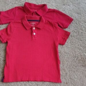 Arizona Jean Company Kids Bright Red Polo Set